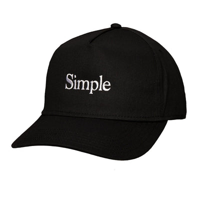 Color:Black-Simple Logo Baseball Hat